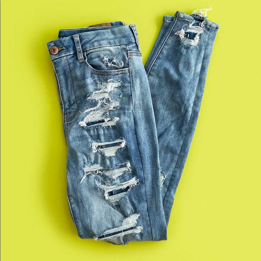 ae ne(x)t level curvy high high waisted jegging